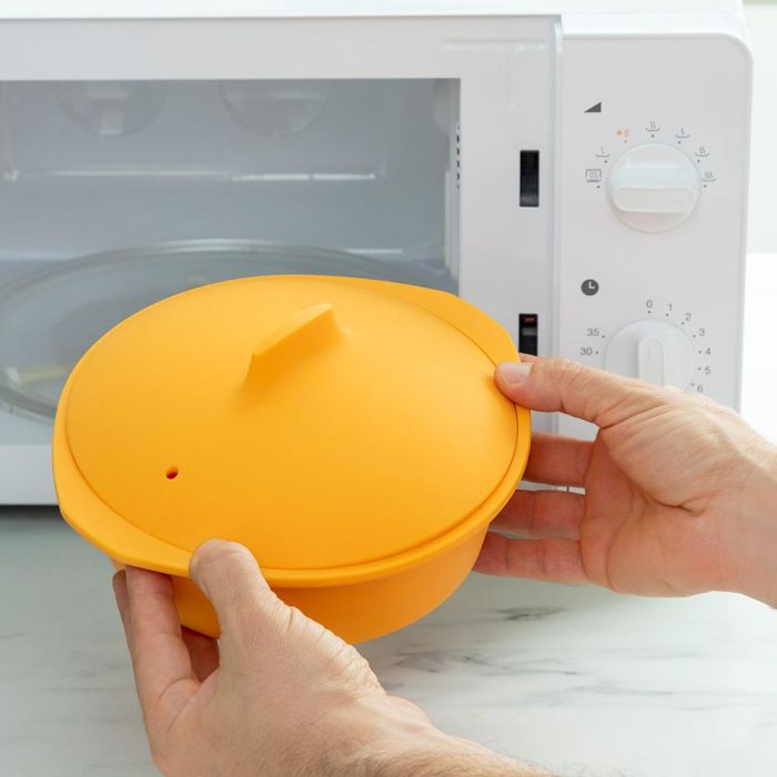 Vaporera de Silicona Multifunción con Recetas Silicotte InnovaGoods 5 Vaporera de Silicona Multifunción con Recetas Silicotte InnovaGoods 5