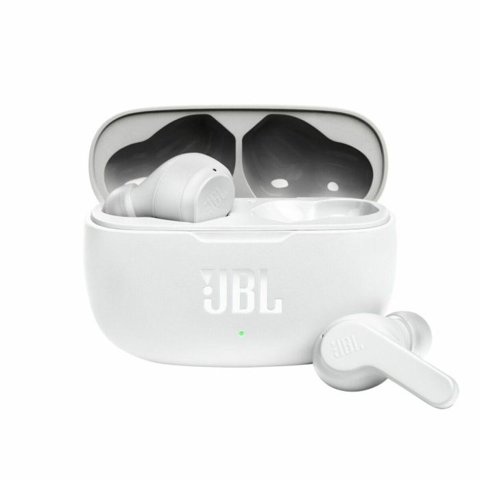 Auriculares Bluetooth con Micrófono JBL JBLW200TWSWHT Blanco 27 Auriculares Bluetooth con Micrófono JBL JBLW200TWSWHT Blanco 27