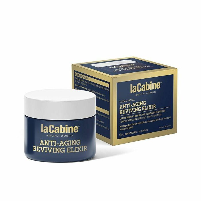 La Cabine Crema Anti-Aging Reviving Elixir Antiarrugas Antiedad con Alga de Nieve y Flor de Margarita 50 ml