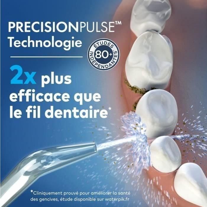Waterpik WF-20 Pulse, irrigador bucal inalámbrico, recomendado por UFSBD, chorro de agua recargable, elimina la placa, blanco 3 Waterpik WF-20 Pulse, irrigador bucal inalámbrico, recomendado por UFSBD, chorro de agua recargable, elimina la placa, blanco 3
