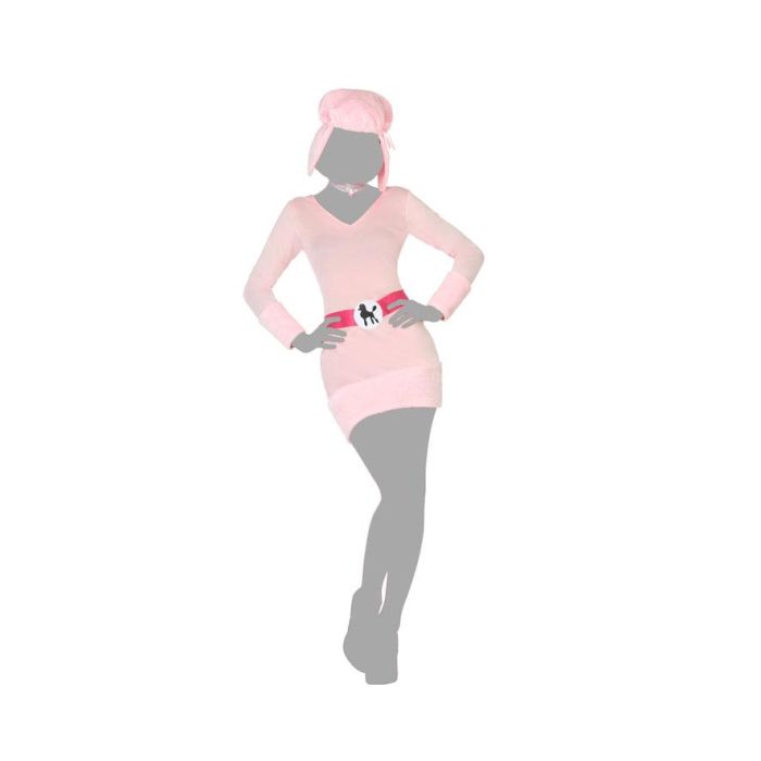 Disfraz Perro Rosa Mujer Adulto XL 2 Disfraz Perro Rosa Mujer Adulto XL 2