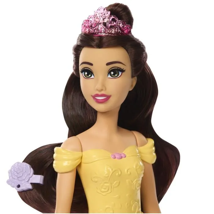 Mattel Princesa Bella Y Baño Mascota JFC42 Disney Princess Muñeca y Perrito con Accesorios 3