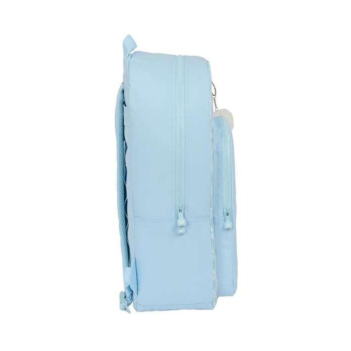 Mochila Escolar Glow Lab Cisnes Azul 30 x 46 x 14 cm