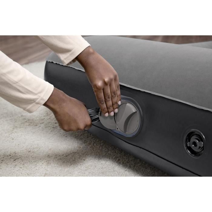 Colchón hinchable - BESTWAY - 671BQ - Tritech Twin - 1 persona, bomba USB integrada, 1,88 mx 99 cm x 30 cm 5 Colchón hinchable - BESTWAY - 671BQ - Tritech Twin - 1 persona, bomba USB integrada, 1,88 mx 99 cm x 30 cm 5