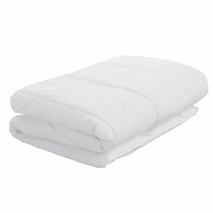 Blanreve Edredón Ligero de Microfibra Blanco 220x240 cm, Relleno Fibra Silicona Hueca 200g/m², Funda 100% Poliéster