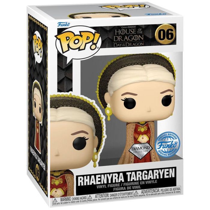 Figura POP Juego de Tronos La Casa del Dragon Rhaenyra Targaryen Exclusive 1
