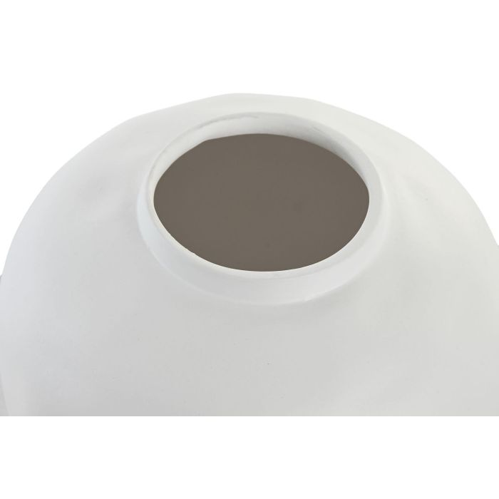 Jarron Urban DKD Home Decor Blanco 26 x 26 x 26 cm 4 Jarron Urban DKD Home Decor Blanco 26 x 26 x 26 cm 4
