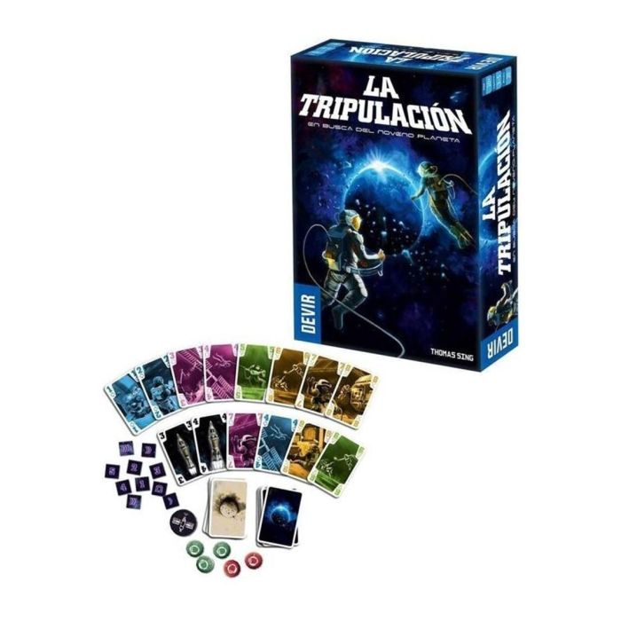 Devir Juego de Mesa La Tripulación - Juego de Cartas Cooperativo, Nominado al Kennerspiel des Jahres 2020, para 2-5 Jugadores, Edad 10+ 2 Devir Juego de Mesa La Tripulación - Juego de Cartas Cooperativo, Nominado al Kennerspiel des Jahres 2020, para 2-5 Jugadores, Edad 10+ 2