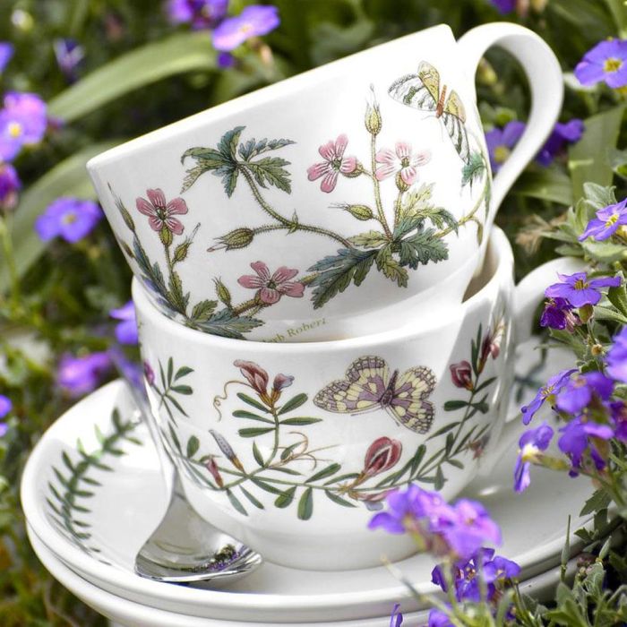 Portmeirion Taza Desayuno Con Plato 280 Ml Botanic Garden (6 Unidades) 2