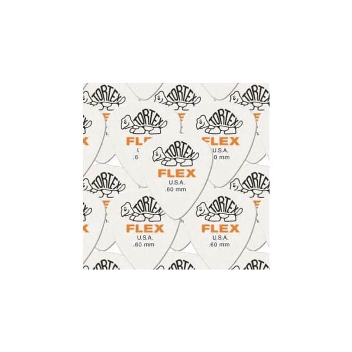 Dunlop Tortex Flex / Standard - 0,60Mm Pack 72 Unidades Púas Guitarra