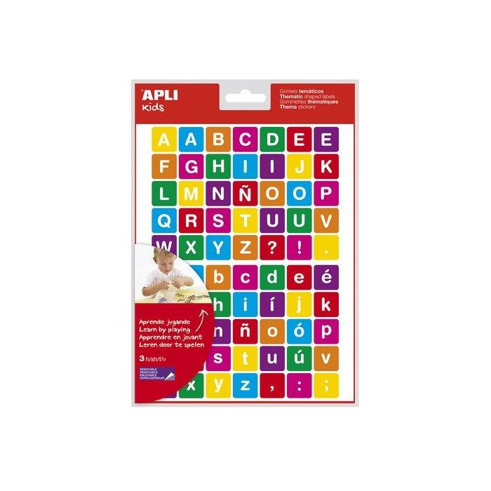 Gomets Apli Bolsa 3H Abc (16726) (Set de 5)
