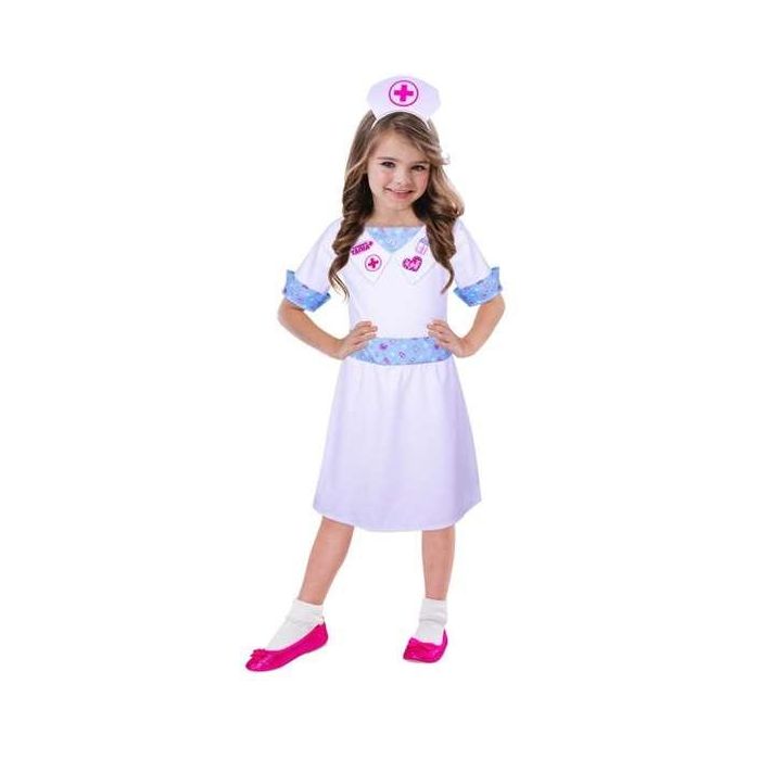 Disfraz distroller enfermera tania 7-8 años Disfraz distroller enfermera tania 7-8 años