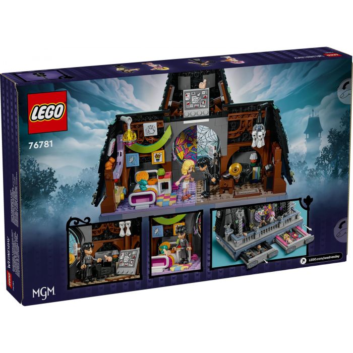 LEGO 76781 Set de Construcción Wednesday: El Dormitorio de Miércoles y Enid, Incluye 4 Minifiguras, Temática Nevermore 12 LEGO 76781 Set de Construcción Wednesday: El Dormitorio de Miércoles y Enid, Incluye 4 Minifiguras, Temática Nevermore 12
