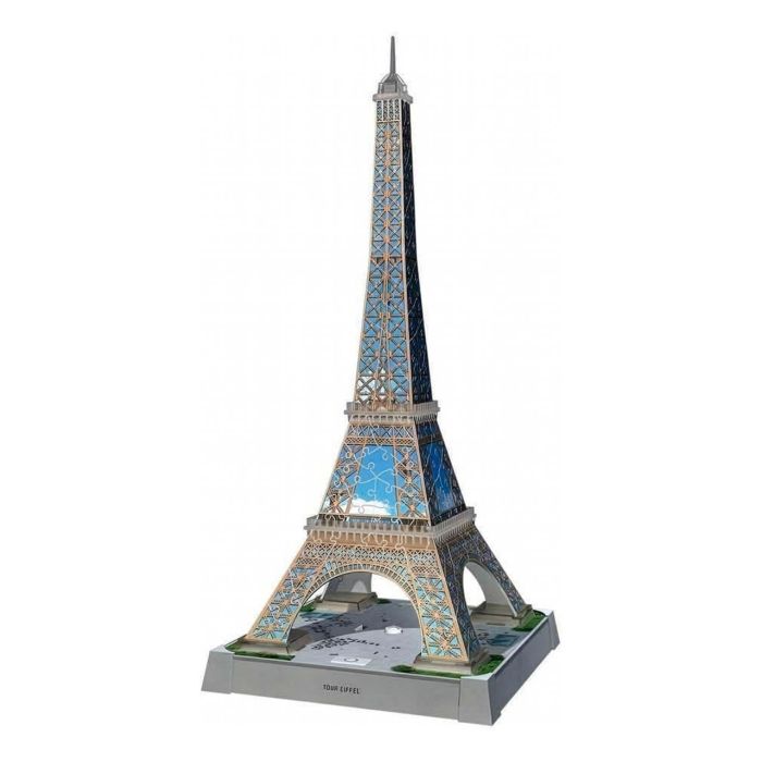 Ravensburger Puzzle 3D Torre Eiffel con Luz LED, 216 Piezas, a partir de 8 años 1 Ravensburger Puzzle 3D Torre Eiffel con Luz LED, 216 Piezas, a partir de 8 años 1