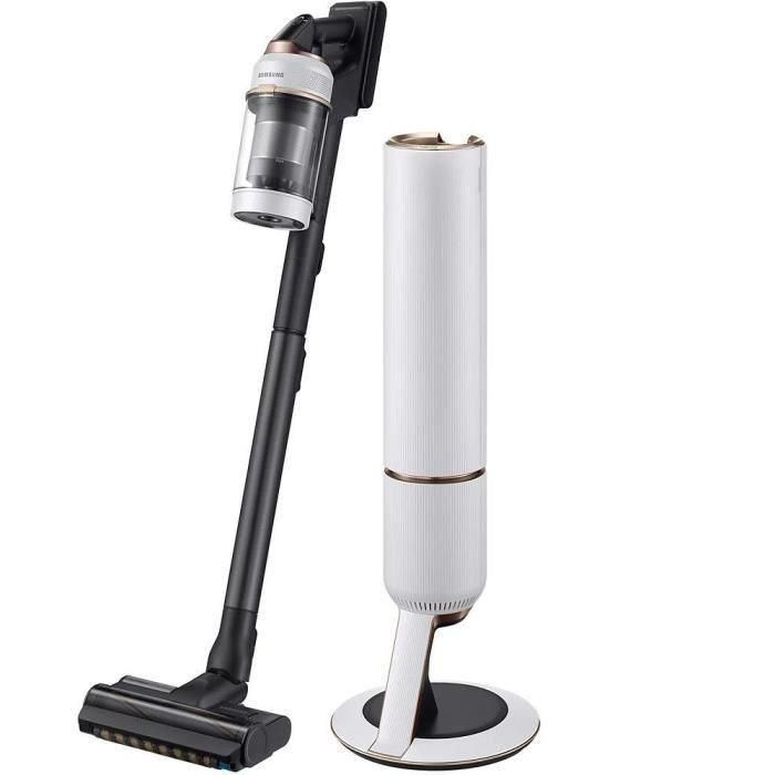 Samsung VS20B95C43W Aspiradora vertical Bespoke Jet Plus Complete 210 AW con estación de limpieza