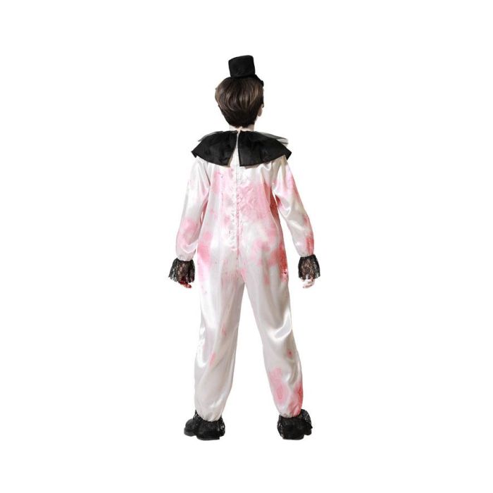 Disfraz Payaso Sangriento Con Cuello Blanco Niño 3-4 Años 2 Disfraz Payaso Sangriento Con Cuello Blanco Niño 3-4 Años 2