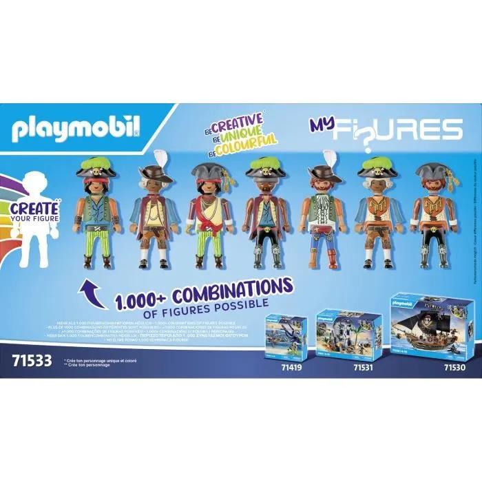 Playmobil Figuras Piratas con Accesorios Playmobil Pirates 3