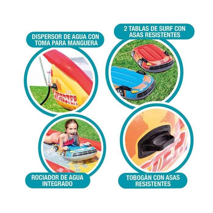 Pista hinchable deslizante racing fun 561x119x76 cm 9 Pista hinchable deslizante racing fun 561x119x76 cm 9