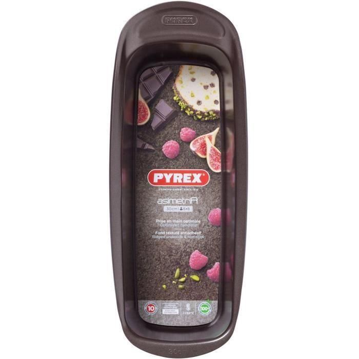 Plum Cake Acero Asimetria Pyrex 30 cm 2 Plum Cake Acero Asimetria Pyrex 30 cm 2