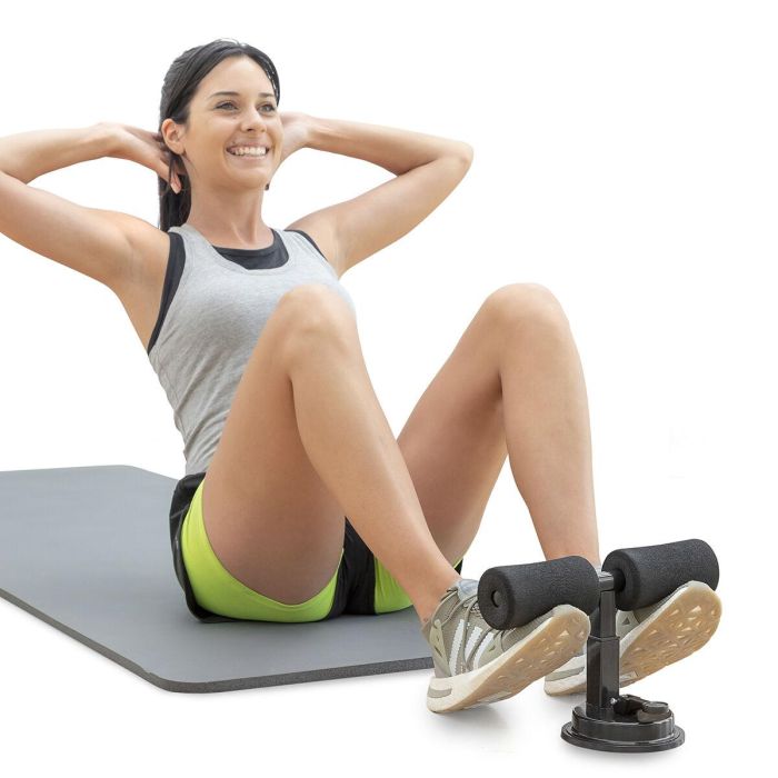 Barra de Sujeción para Abdominales con Ventosa y Guía de Ejercicios CoreUp InnovaGoods 4 Barra de Sujeción para Abdominales con Ventosa y Guía de Ejercicios CoreUp InnovaGoods 4