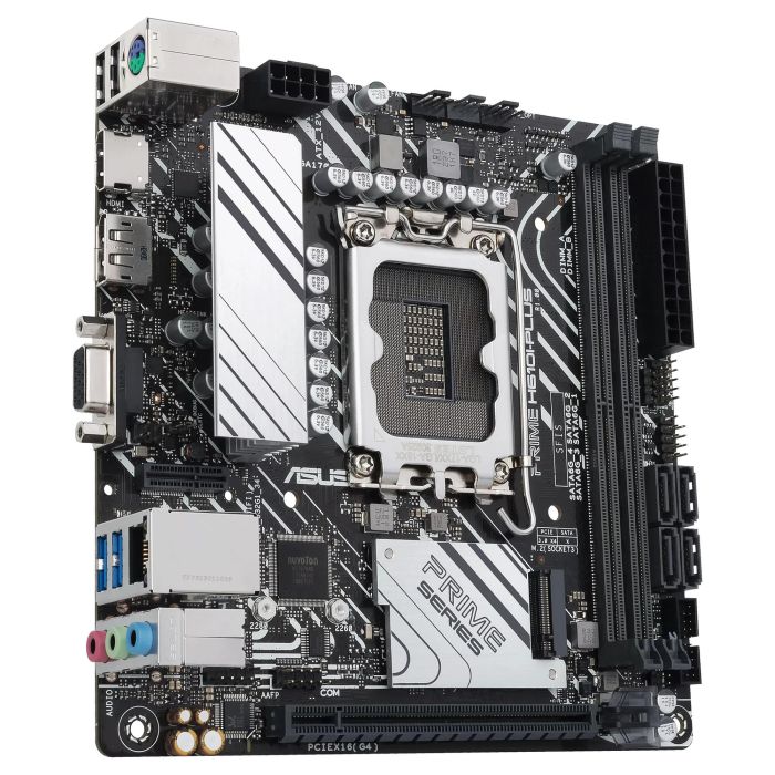 ASUS PRIME H610I-PLUS-CSM Placa Base, Intel LGA 1700, DDR5, mATX 3 ASUS PRIME H610I-PLUS-CSM Placa Base, Intel LGA 1700, DDR5, mATX 3