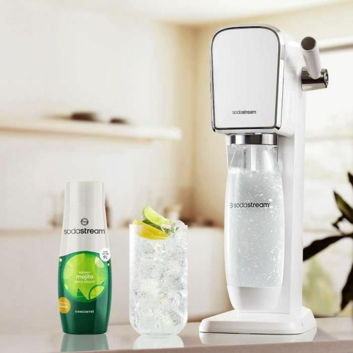 Concentrados SODASTREAM - Pack de 6 Concentrados de Mojito Sin Alcohol - Hasta 54L de Bebidas - 440 ml 4 Concentrados SODASTREAM - Pack de 6 Concentrados de Mojito Sin Alcohol - Hasta 54L de Bebidas - 440 ml 4