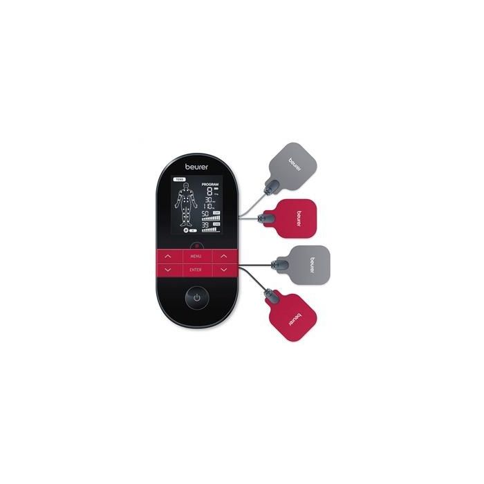 Beurer EM-59 Electroestimulador Digital TENS/EMS con Función Calor para Dolor y Relajación 0 Beurer EM-59 Electroestimulador Digital TENS/EMS con Función Calor para Dolor y Relajación 0