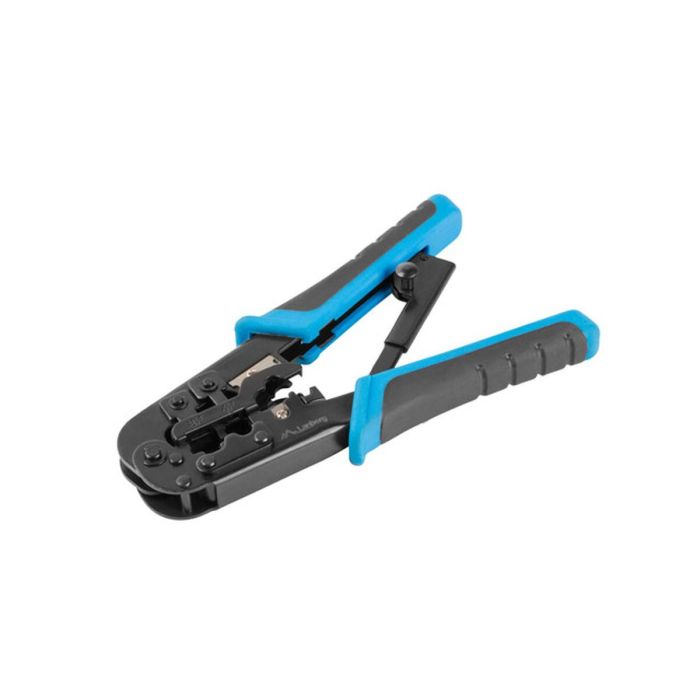 Lanberg NT-0201 Crimpadora Universal para RJ45, RJ11, RJ12, RJ9, RJ14 - Herramienta para prensar 2