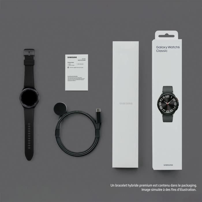 SAMSUNG Galaxy Watch6 Clásico 43mm Negro 4G 4