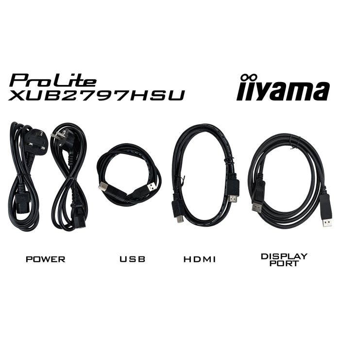 Iiyama ProLite XUB2797HSU-B2 Pantalla 27" Full HD LED Negro 4