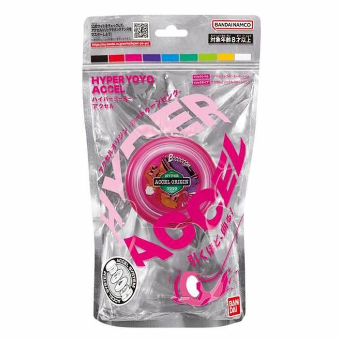 Yoyo accel hyper el mas rapido y que mas gira del mundo. 11x17x4 cm. - modelos surtidos 35 Yoyo accel hyper el mas rapido y que mas gira del mundo. 11x17x4 cm. - modelos surtidos 35