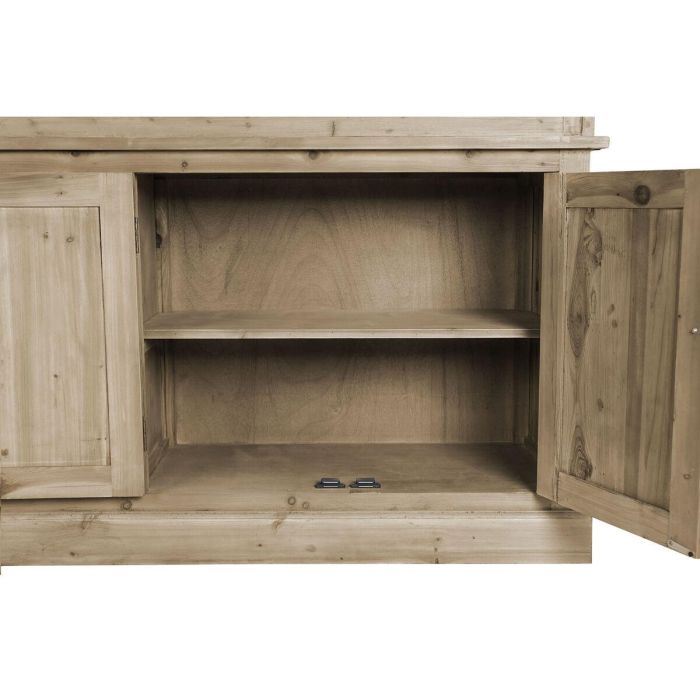 Estantería DKD Home Decor Natural Cristal Hierro Pino Madera Reciclada 180 x 47 x 238 cm 4