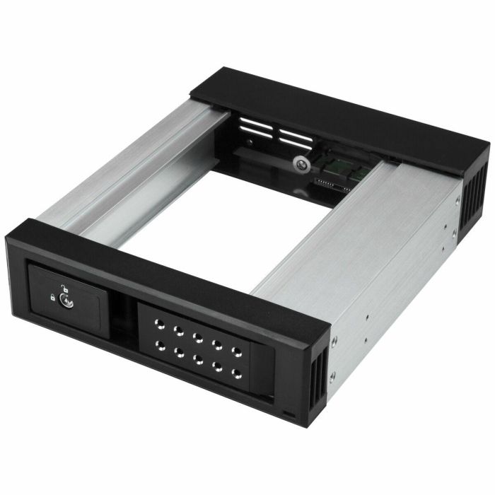 Carcasa para Disco Duro Startech HSB1SATSASBA Negro 2 Carcasa para Disco Duro Startech HSB1SATSASBA Negro 2
