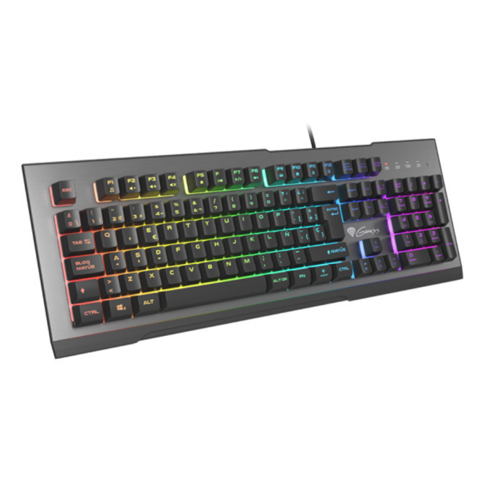 GENESIS Rhod 500 RGB teclado Juego USB QWERTY Español Negro, Gris GENESIS Rhod 500 RGB teclado Juego USB QWERTY Español Negro, Gris