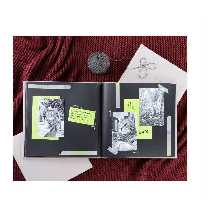 Hama Memories Buchalbum 25x25 50 schwarze Seiten. grau 7682 4 Hama Memories Buchalbum 25x25 50 schwarze Seiten. grau 7682 4