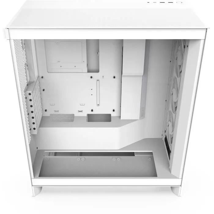 Nzxt NZX0810074845588 H7 Flow RGB Caja de Torre Media con Ventiladores RGB Incluidos, Color Blanco 3