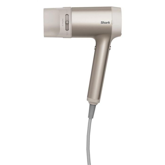 Shark HD120SLEU Secador de Pelo Style iQ Champagne con 3 Accesorios Inteligentes para Todo Tipo de Cabello