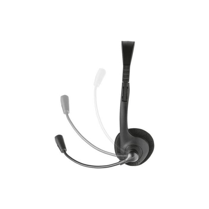 Trust Auriculares Primo Estéreo Jack 3.5 mm Con Micrófono Control Volumen Ajustable Negro 2 Trust Auriculares Primo Estéreo Jack 3.5 mm Con Micrófono Control Volumen Ajustable Negro 2