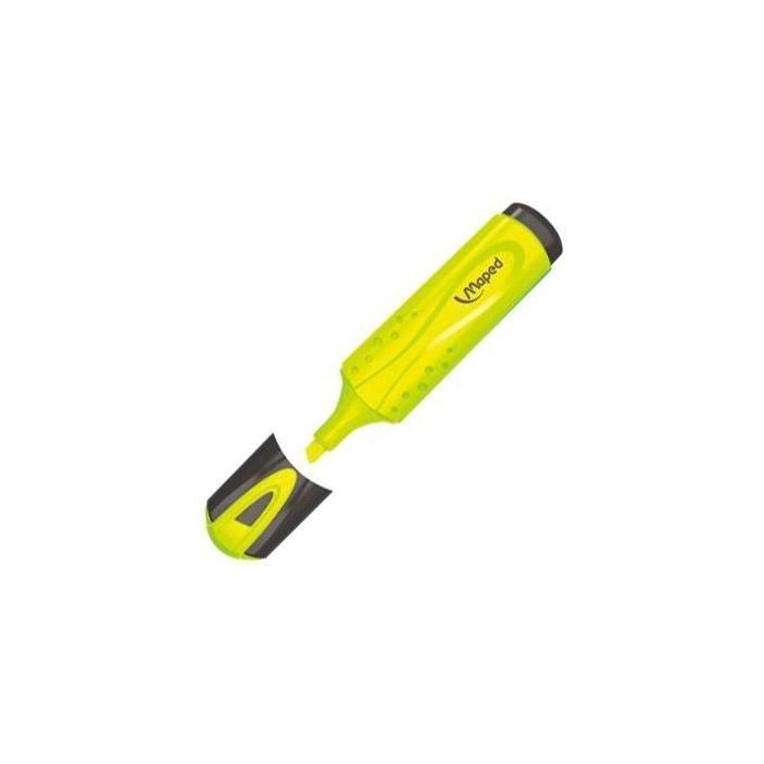 Maped Marcador Fluorescente Peps Classic Amarillo - Set de 12 Unidades (12 Unidades)
