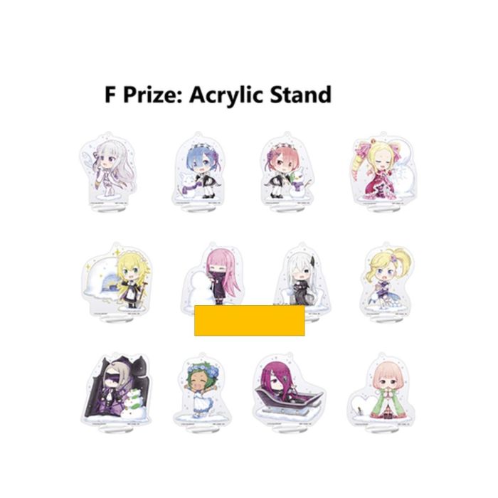 Ichiban Kuji Banpresto Re Zero Girls - Lotería con Figuras Echidna, Rem, Beatrice y más 6