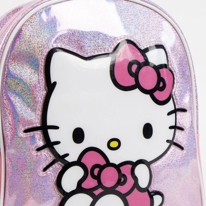 Mochila Infantil Hello Kitty Rosa 20 x 23 x 8 cm 2 Mochila Infantil Hello Kitty Rosa 20 x 23 x 8 cm 2