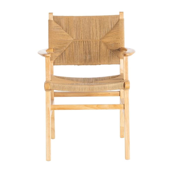 Silla Brazos Natural Madera 61 X 59 X 85 cm
