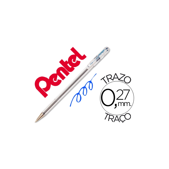 Pentel Bk77 Bolígrafo Azul Caja 12 Unidades 0 Pentel Bk77 Bolígrafo Azul Caja 12 Unidades 0