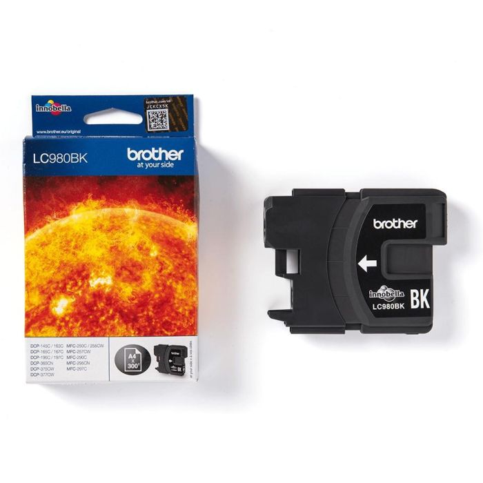 BROTHER Cartucho de tinta negro DCP-145C/DCP-165C, 2 BROTHER Cartucho de tinta negro DCP-145C/DCP-165C, 2