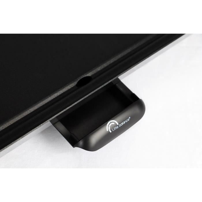 LITTLE BALANCE 8239 Happy Plancha 90, Plancha eléctrica 8-10 personas, Plato XXL antiadherente, Toda la comida, 2000W, Negro / Acero inoxidable 5 LITTLE BALANCE 8239 Happy Plancha 90, Plancha eléctrica 8-10 personas, Plato XXL antiadherente, Toda la comida, 2000W, Negro / Acero inoxidable 5