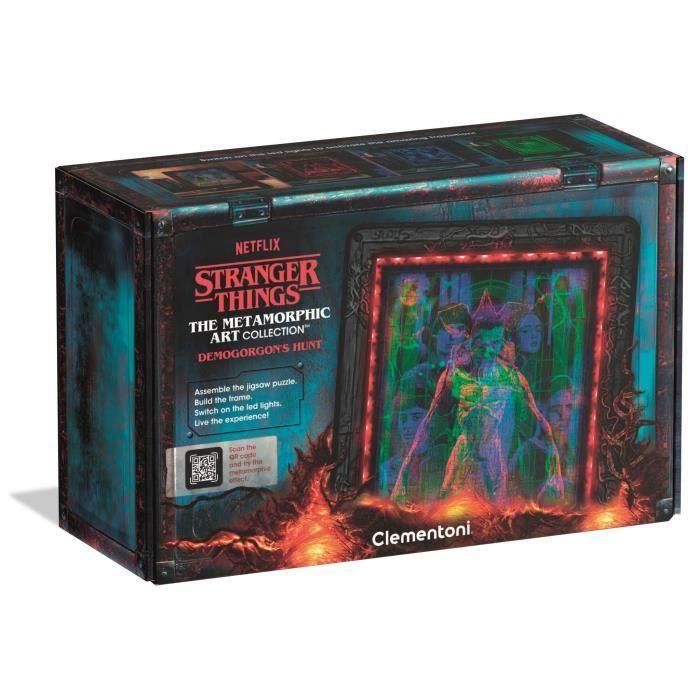 Clementoni CLE8005125356119 Colección Morphing Stranger Things Marco de luz V3