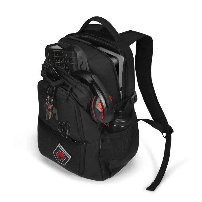 Mochila para Portátil Caturix CTRX-12 Negro Mochila para Portátil Caturix CTRX-12 Negro