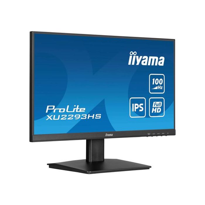Iiyama Monitor XU2293HS-B6 21.5" IPS 100Hz Full HD 1ms, Regulable, Reductor de Luz Azul, Altavoces Integrados, HDMI 6