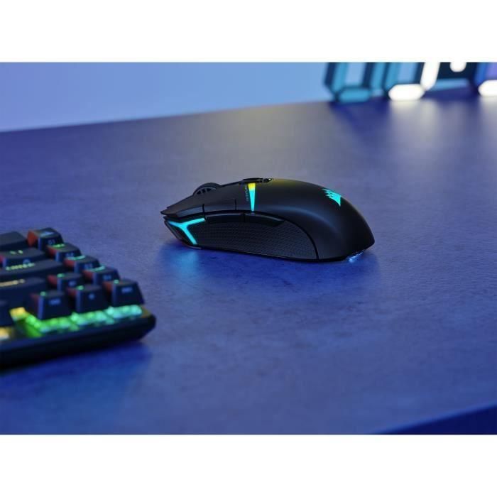 Corsair CH-931B011-EU ratón mano derecha RF Wireless + Bluetooth Óptico 26000 DPI 4