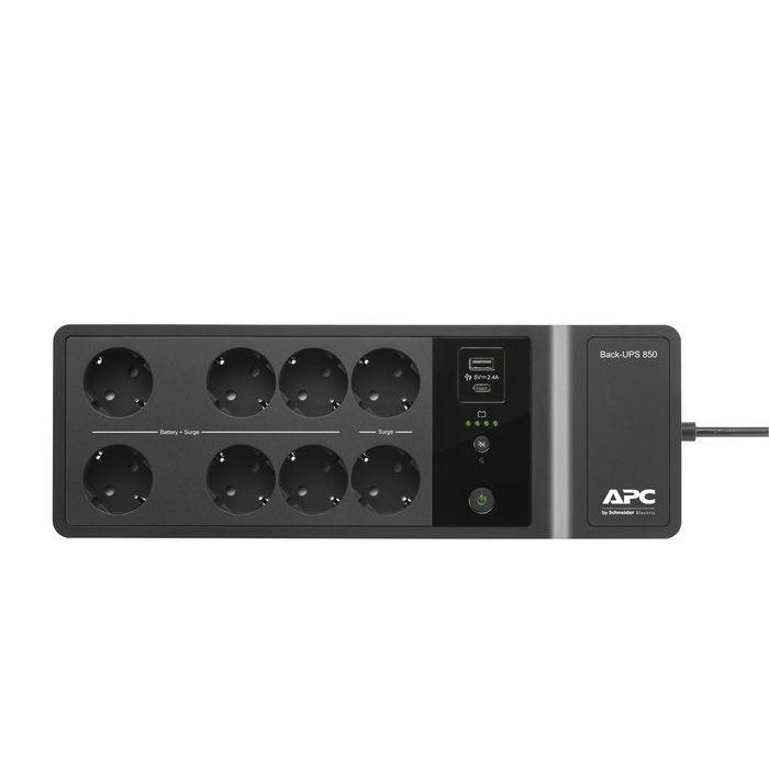 APC BE850G2-GR SAI 850VA 520W con 8 Salidas Tipo F 14